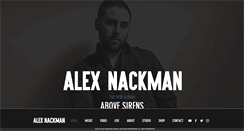 Desktop Screenshot of alexnackman.com